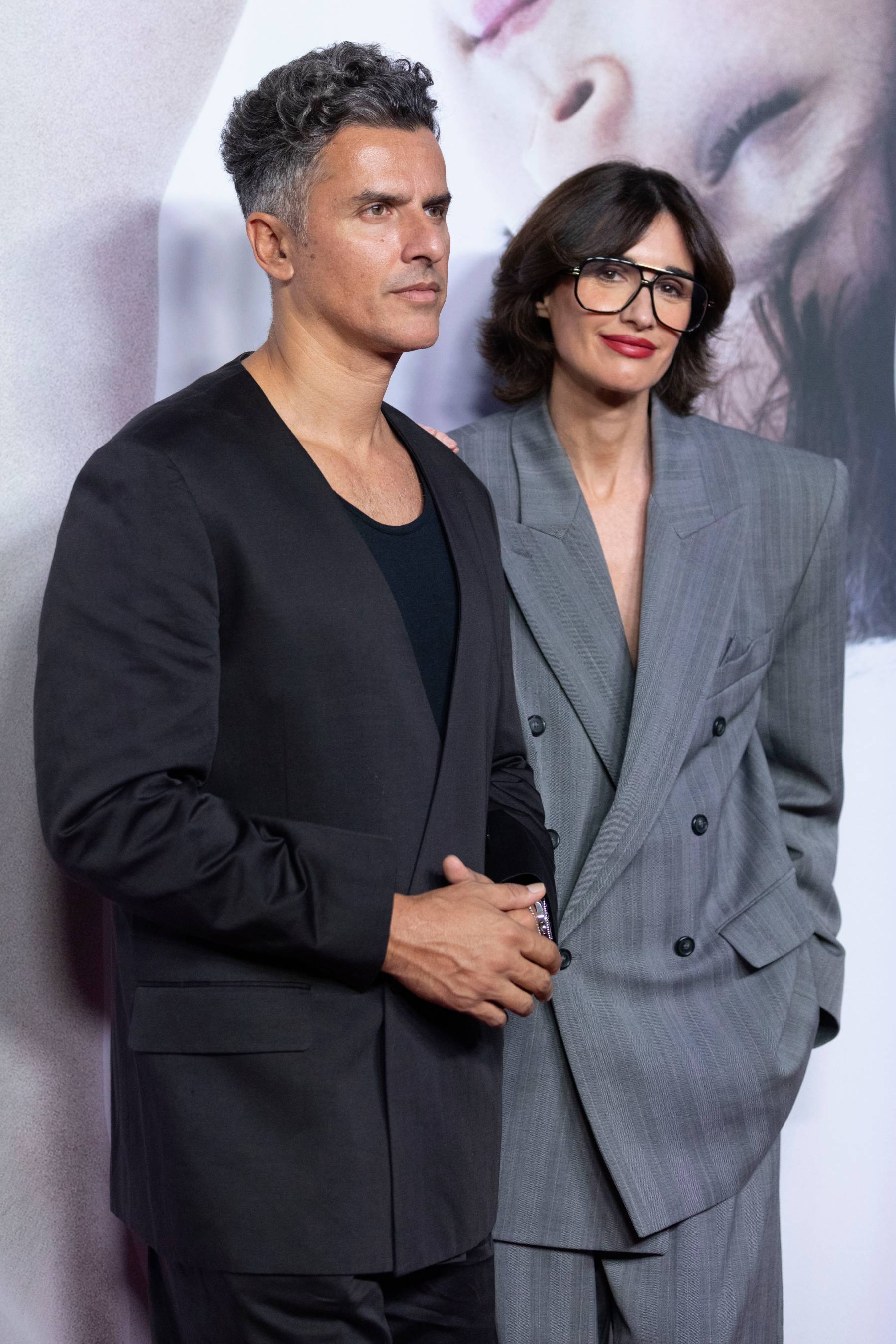 Paz Vega y Orson Salazar en el estreno de 'Rita' en Madrid. (Foto: Europa Press)