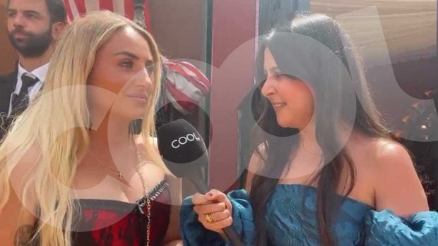 Roc&iacute;o Flores en la Feria de Sevilla. (Foto: Okdiario)