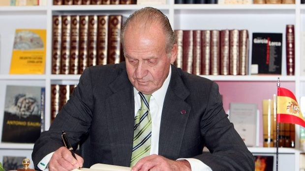 Juan Carlos I en una visita de Estado. (Foto: Getty)