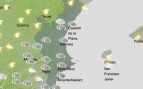 Giro radical en el tiempo en la Comunidad Valenciana: lluvias y caída de las temperaturas