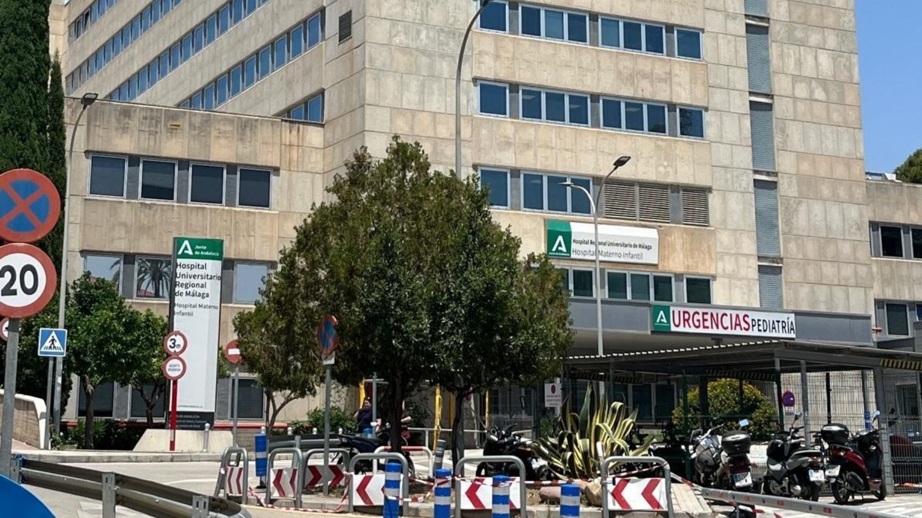 Hospital Materno Infantil de Málaga. (Europa Press)