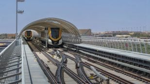 Metro de Riad, en Arabia Saudí. Foto: Typsa