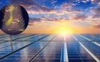 Estructura del nuevo material de Japón que podría usarse en paneles solares. Foto: Freepik & Universidad de Kyushu