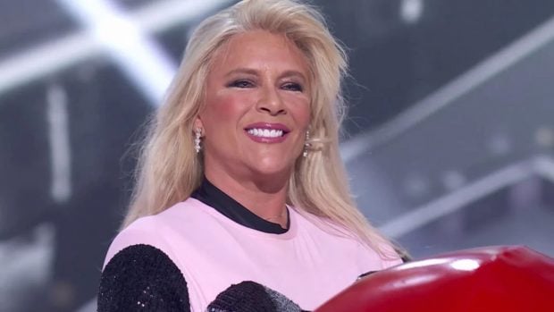 Samantha Fox era Labios en Mask Singer 5. (Atresmedia)