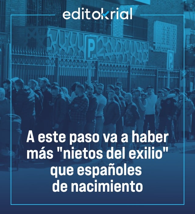 A este paso va a haber más nietos del exilio que españoles de nacimiento