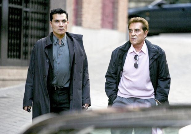 Andr&eacute;s Burguera con su padre, Pajares. (Foto: Gtres)