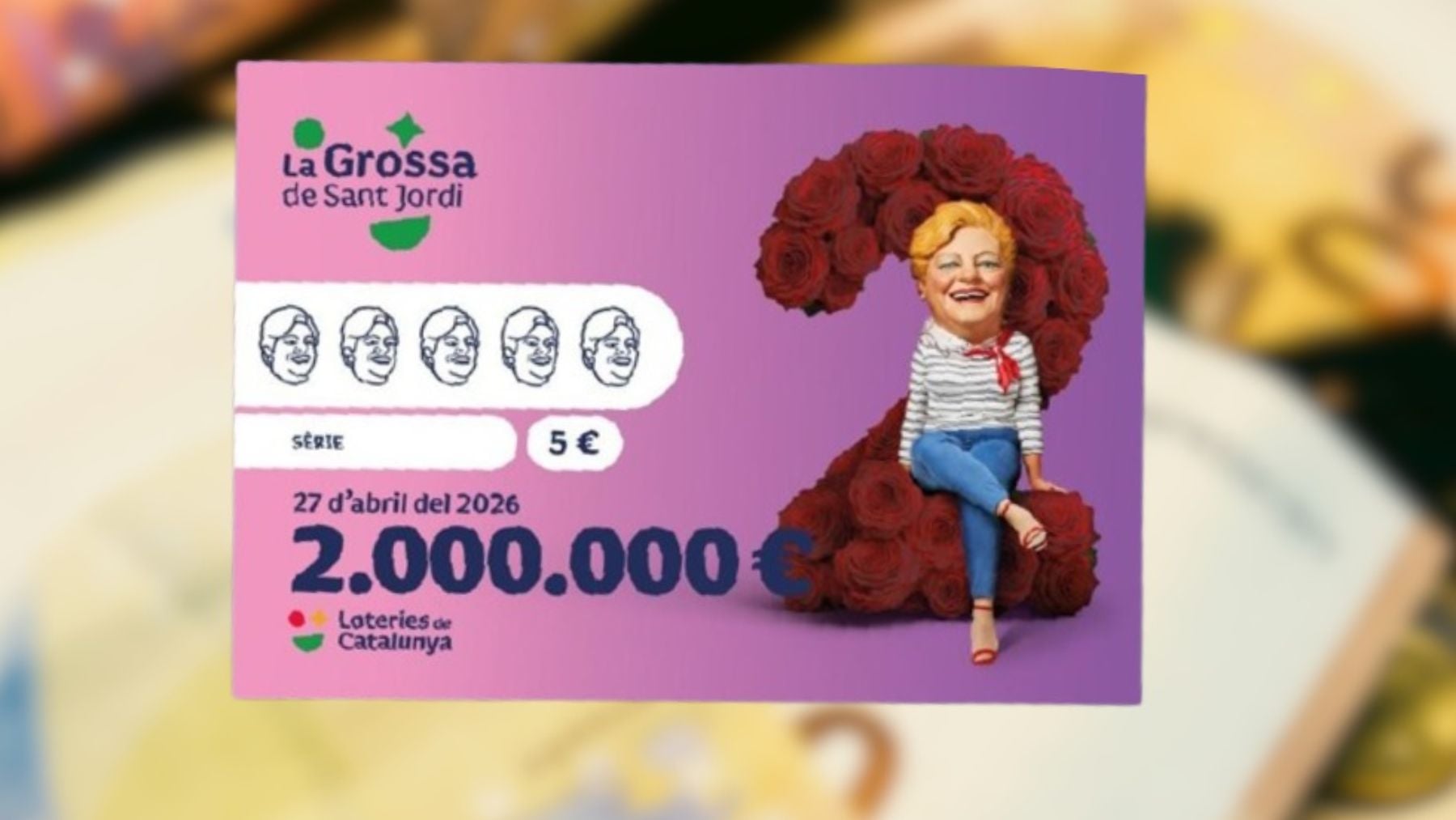Dónde ver el sorteo de la Grossa de Sant Jordi 2026 en directo online y en vivo