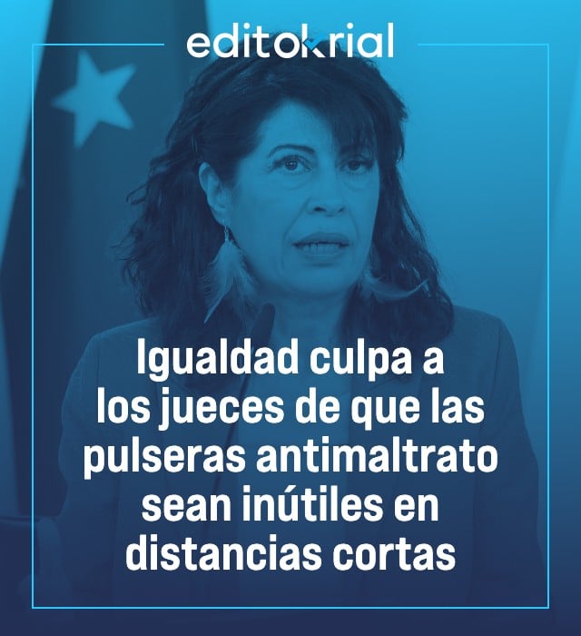 Igualdad culpa a los jueces de que las pulseras antimaltrato sean inútiles en distancias cortas