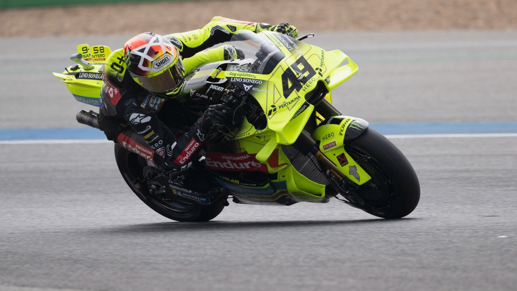 Ducati despierta en Jerez con los pupilos de Rossi delante de los Márquez