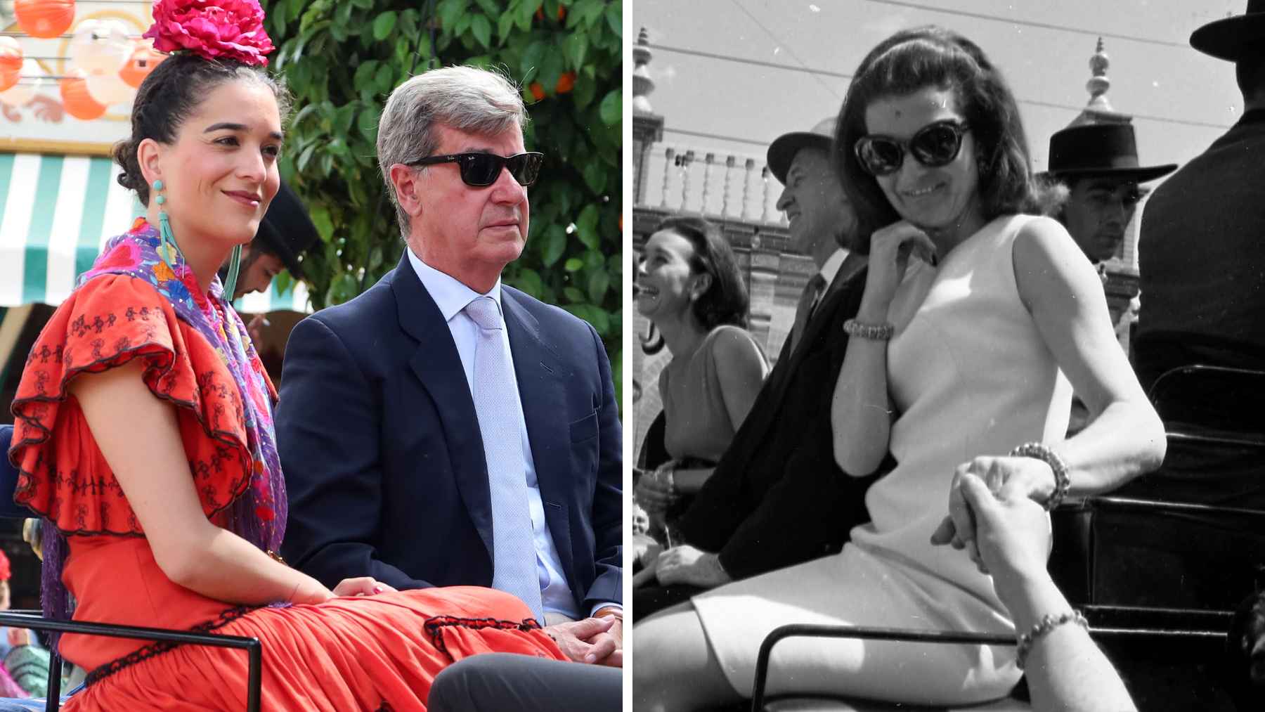 El debut de Bárbara Mirjan revive el legado de Cayetana de Alba en la Feria de Abril