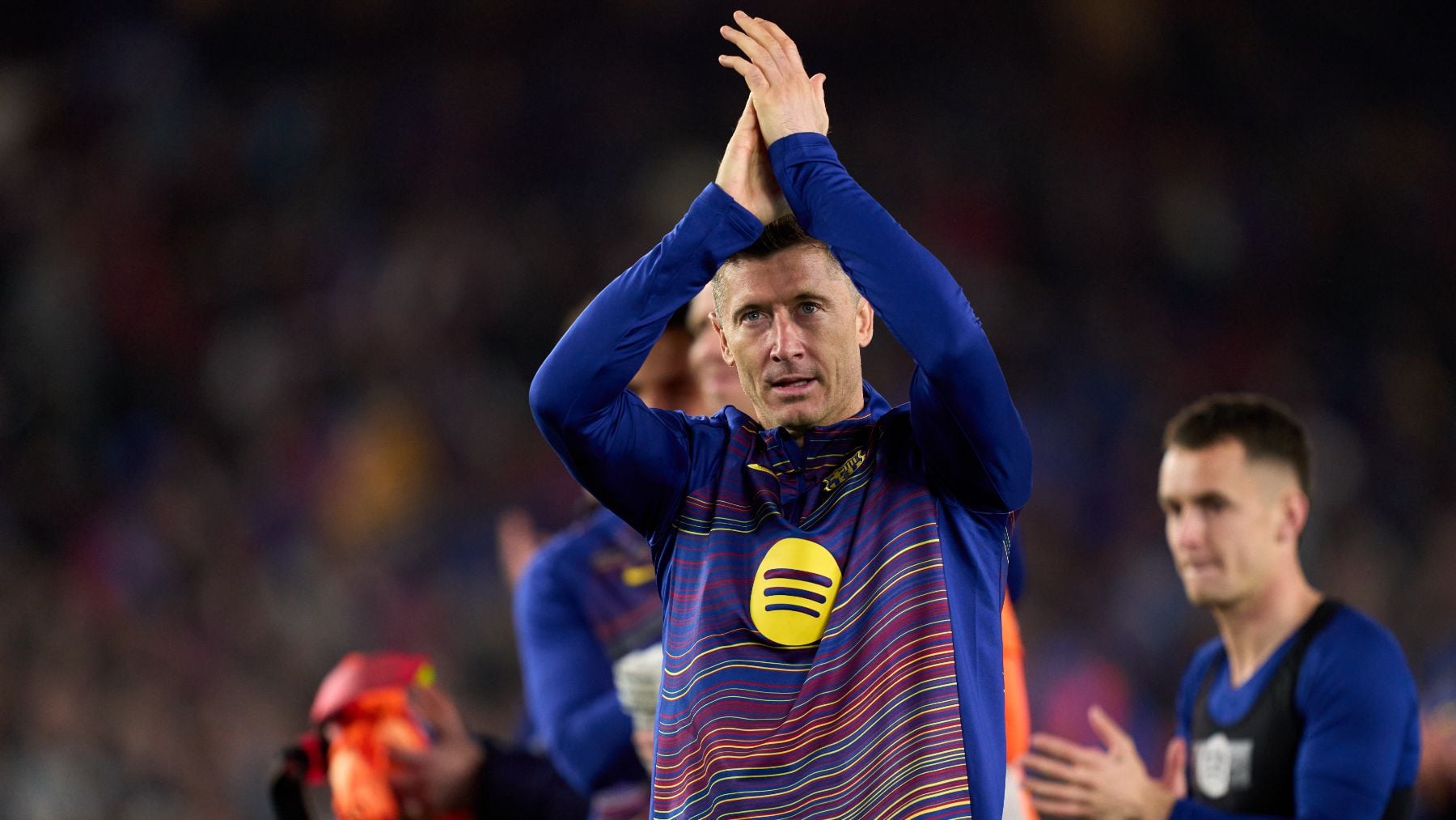 Lewandowski ya se ve fuera del Barcelona: Hablaremos pronto