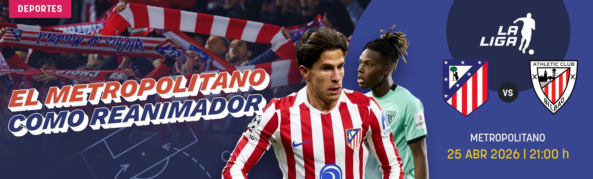 Atlético-Athletic: el Metropolitano como reanimador para la Champions