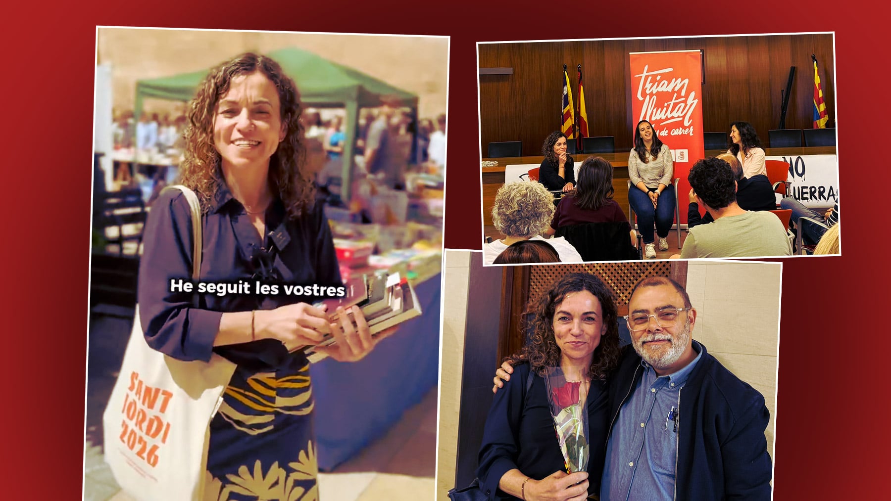 Rosario Sánchez vuelve a las andadas: media semana en Mallorca para promocionarse frente a Prohens