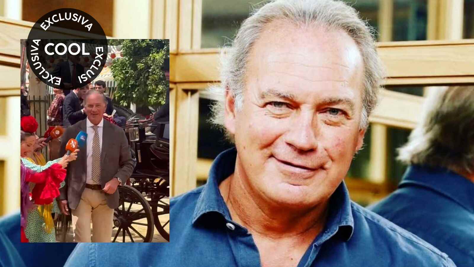 Bertín Osborne no se corta en Sevilla: Ver mujeres guapas, lo mejor de la Feria