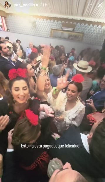 Instagram Paz Padilla, Gloria Camila Ortega y Roc&iacute;o Flores