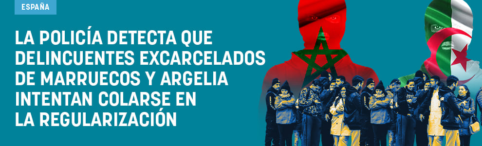 La Policía detecta que delincuentes excarcelados de Marruecos y Argelia intentan colarse en la regularización