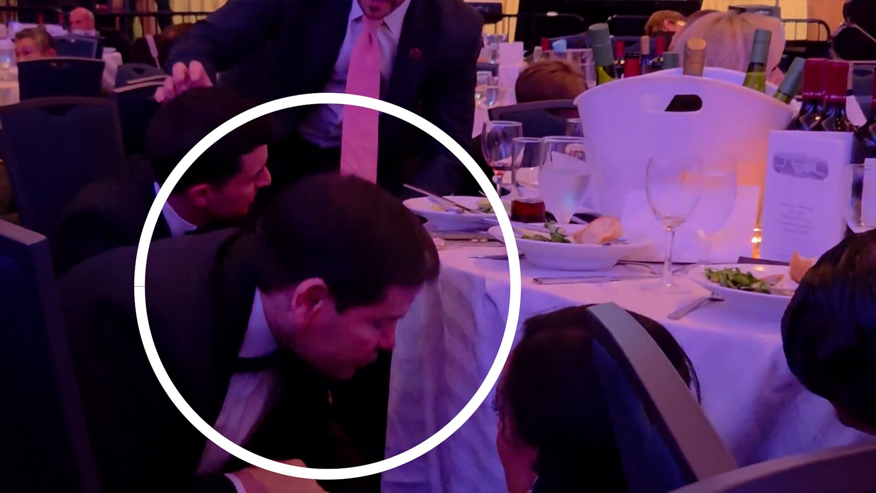 Marco Rubio tuvo que refugiarse bajo la mesa durante el intento de atentado contra Trump