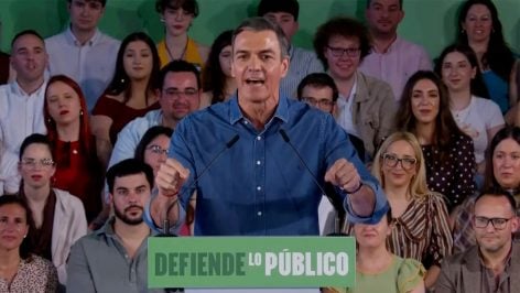 Pedro Sánchez, presidente del Gobierno.