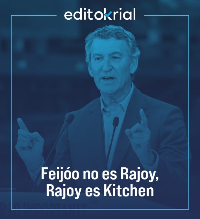 Feijóo no es Rajoy, Rajoy es Kitchen