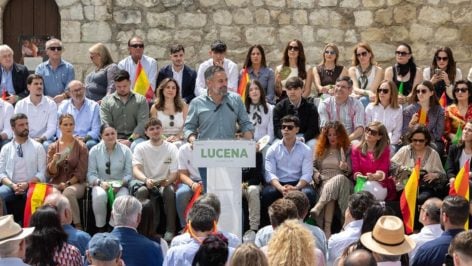 Santiago Abascal, líder de Vox. (EFE)