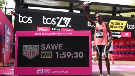 Sabastian Sawe. (Getty)