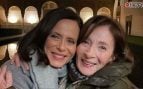 Aitana Sánchez Gijón junto a su madre Fiorella de Angelis en una foto compartida en redes sociales (Instagram).