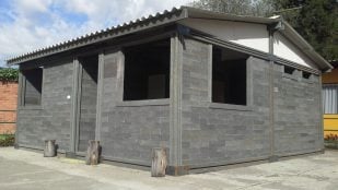 Colombia revoluciona la construcción con casas de plástico reciclado sin cemento. (Foto: Conceptos Plásticos)
