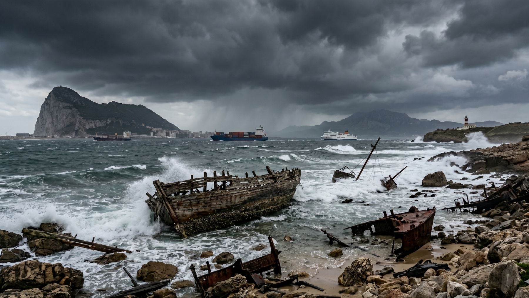 Ni Ormuz ni Bering: el estrecho más conflictivo es español y en él han ocurrido más de 134 naufragios