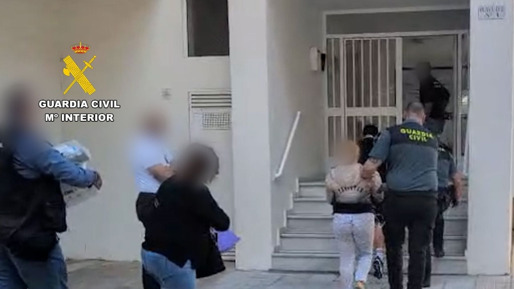 Momento de la detención. (Guardia Civil)