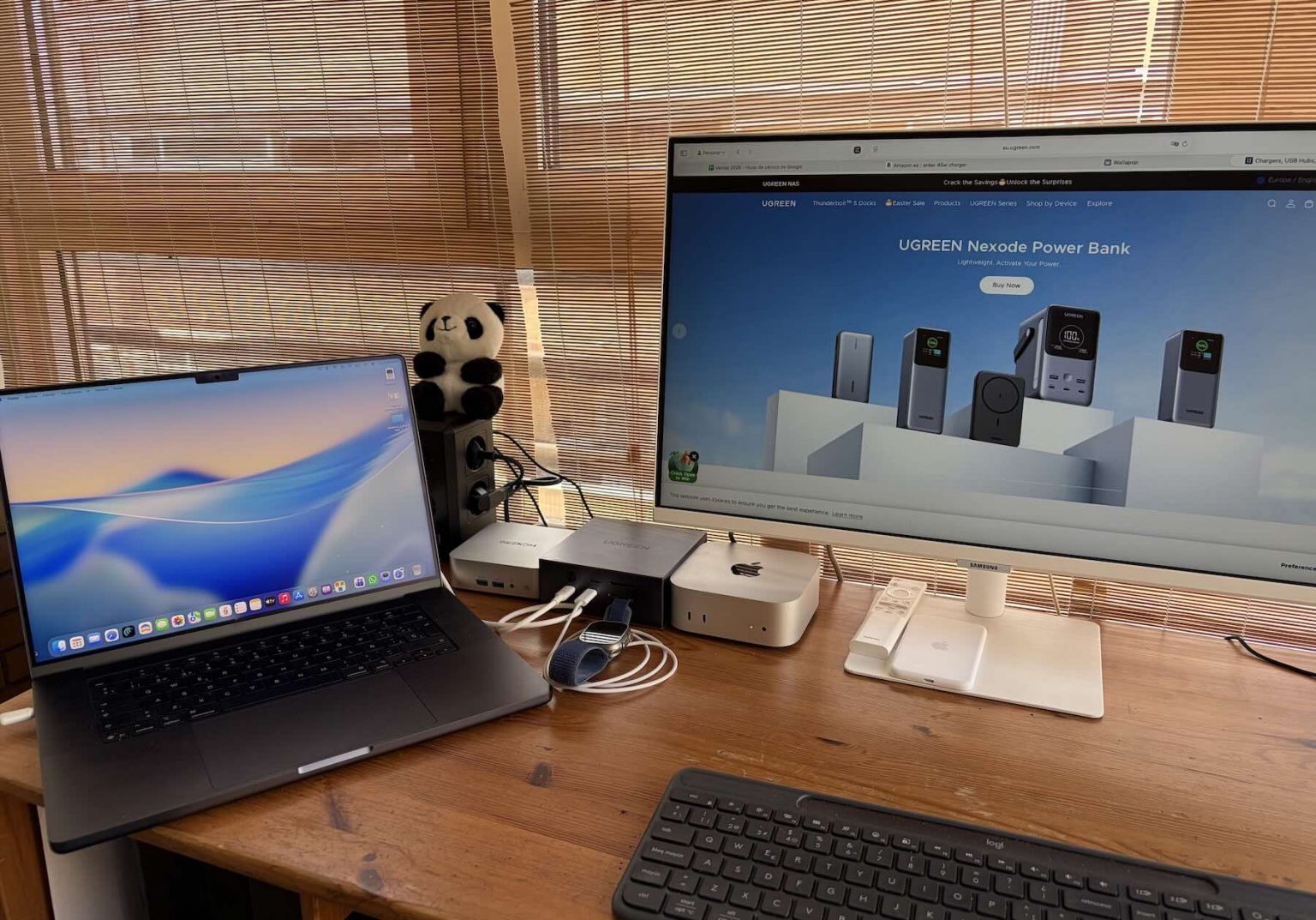 El UGREEN Maxidok 17 en 1 Thunderbolt 5 es el centro de control ...