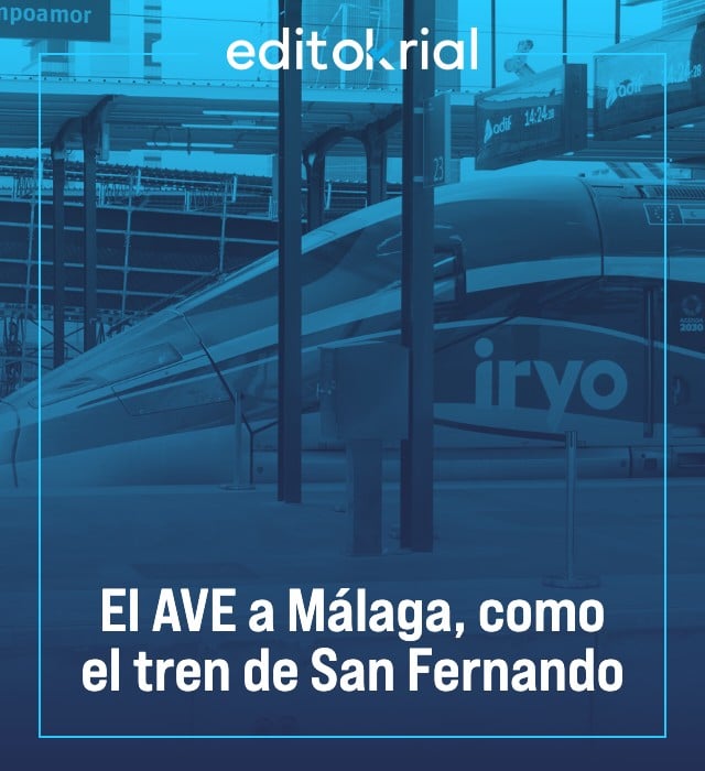El AVE a Málaga, como el tren de San Fernando