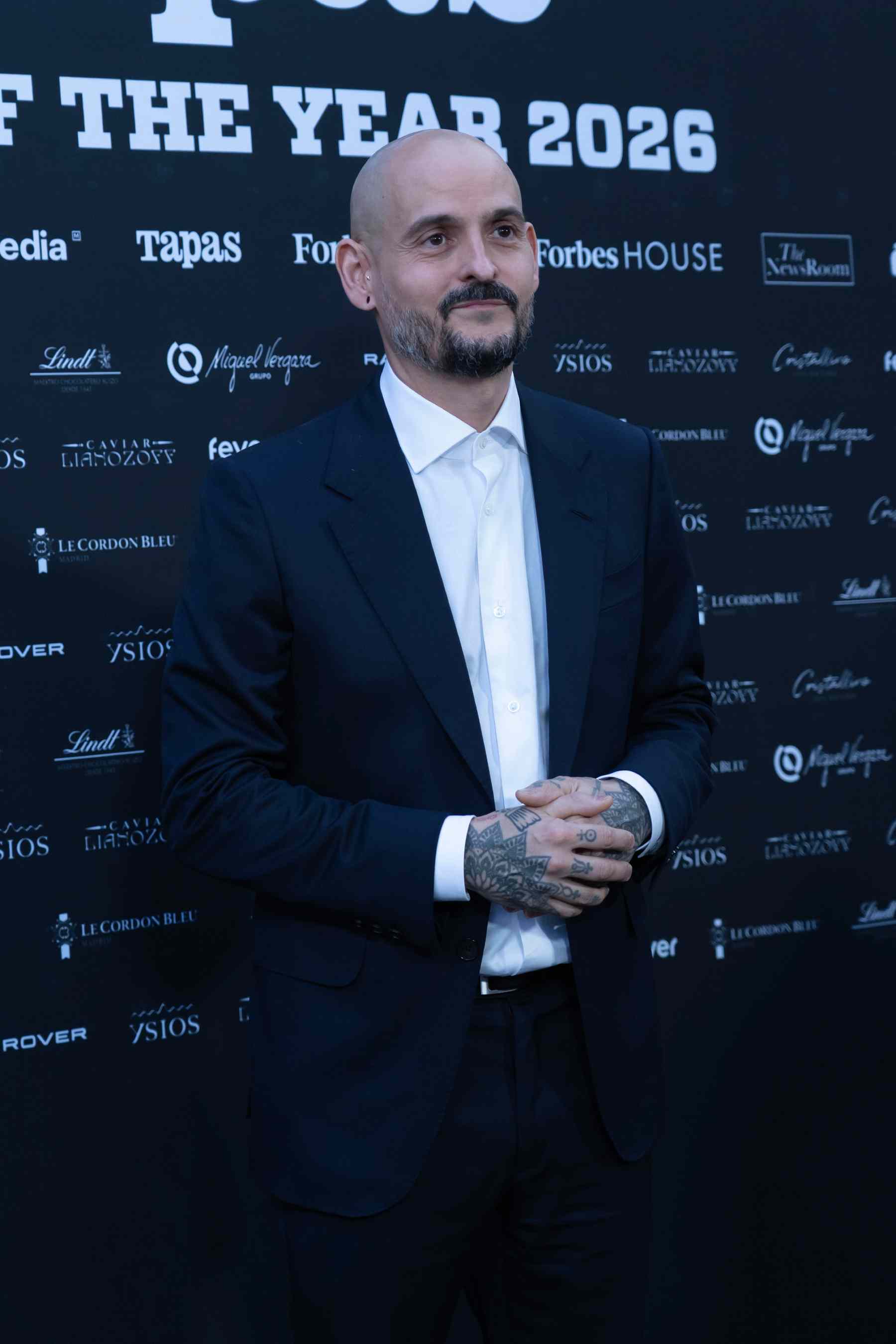 Aitor Zabala en los premios 'Chef of the Year 2026'. (Foto: Europa Press)