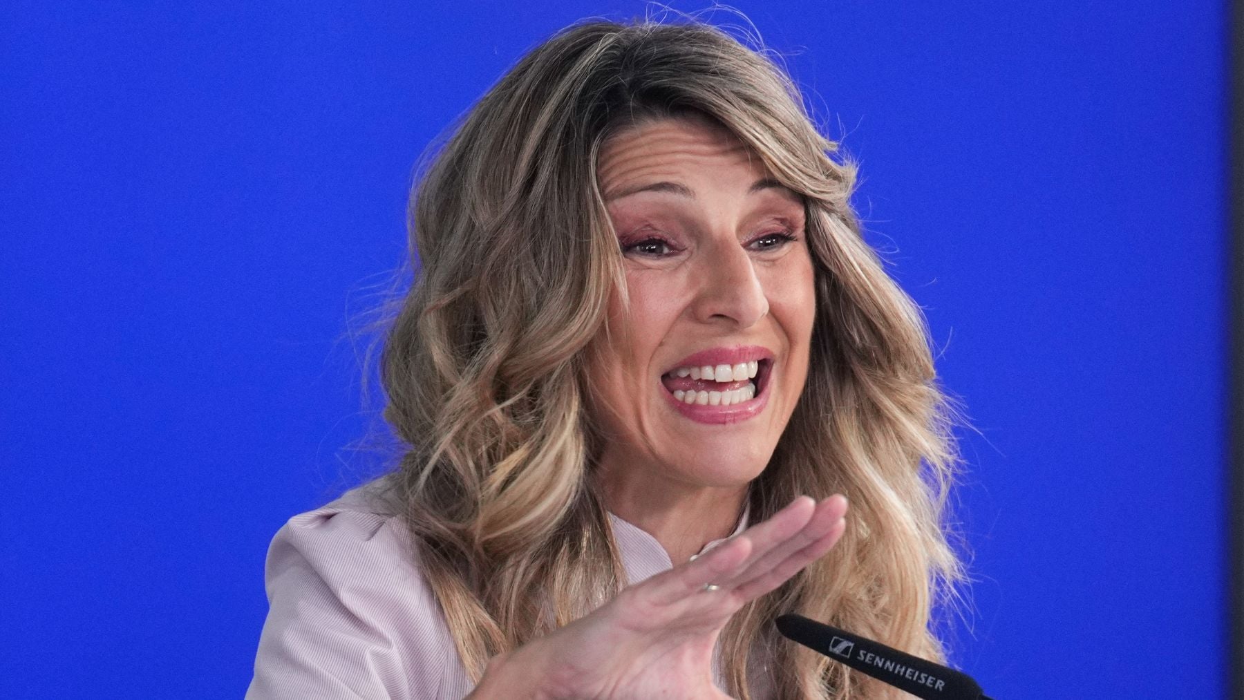 Díaz llama desde la rueda de prensa de La Moncloa a salir a calle contra el Congreso si tumba su decreto antidesahucios