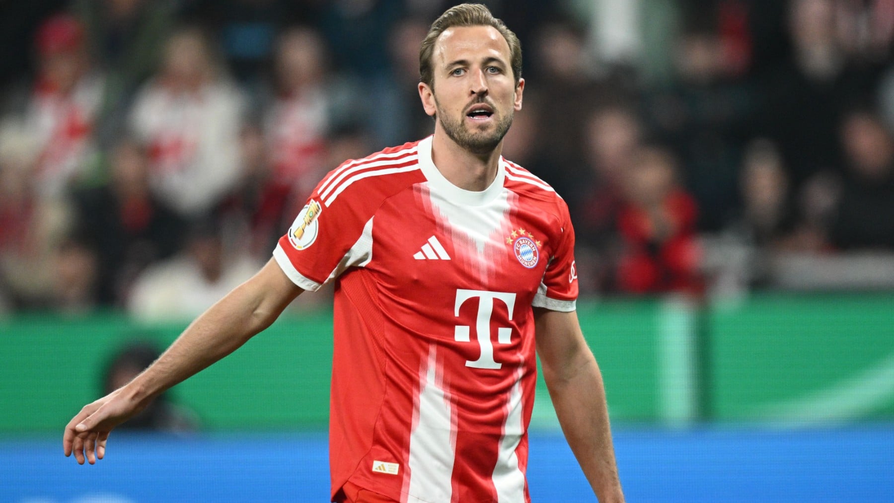 Harry Kane, con el Bayern de Múnich. (Getty)