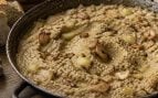 plato de cachulí, comida, posguerra, alimentos