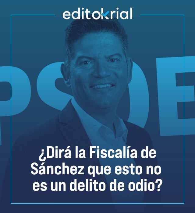 ¿Dirá la Fiscalía de Sánchez que esto no es un delito de odio?