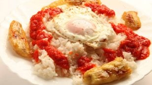 Arroz cubana