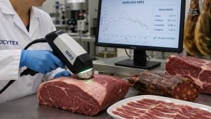 Carne, ciencia, descubrimiento, análisis