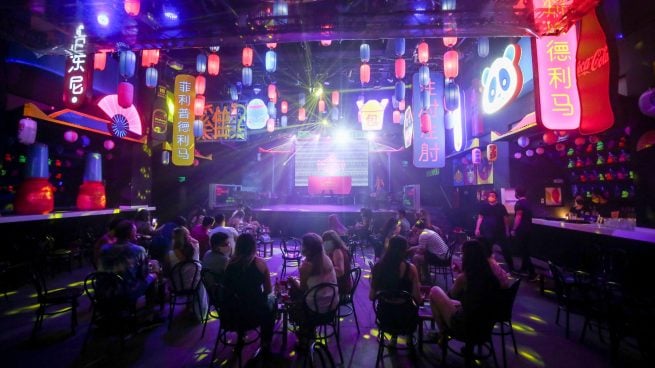 Imagen de archivo del interior de un local de ocio nocturno.