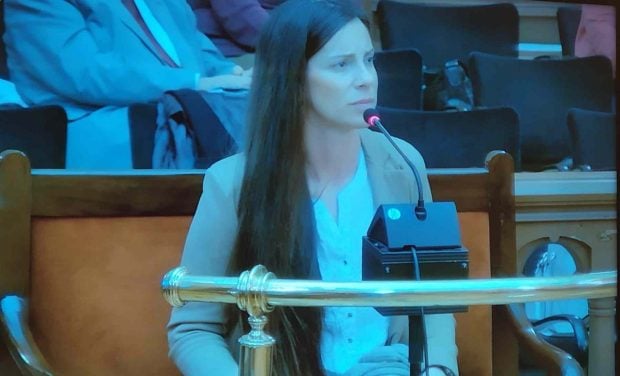 Rosa Peral durante un juicio en Barcelona. (Foto: Europa Press)