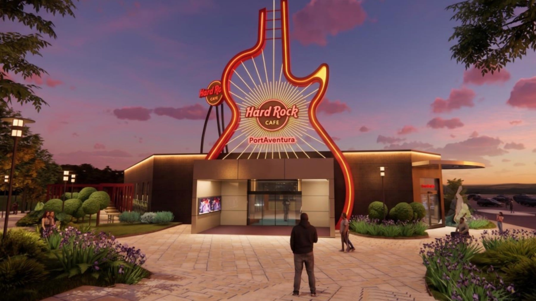 PortAventura World incorpora este verano un legendario Hard Rock Cafe para hacer historia