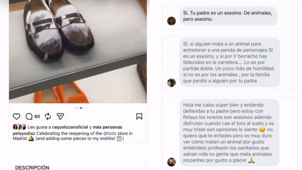 Los mensajes que ha recibido Gloria Camila sobre su padre. (Foto: Redes Sociales)