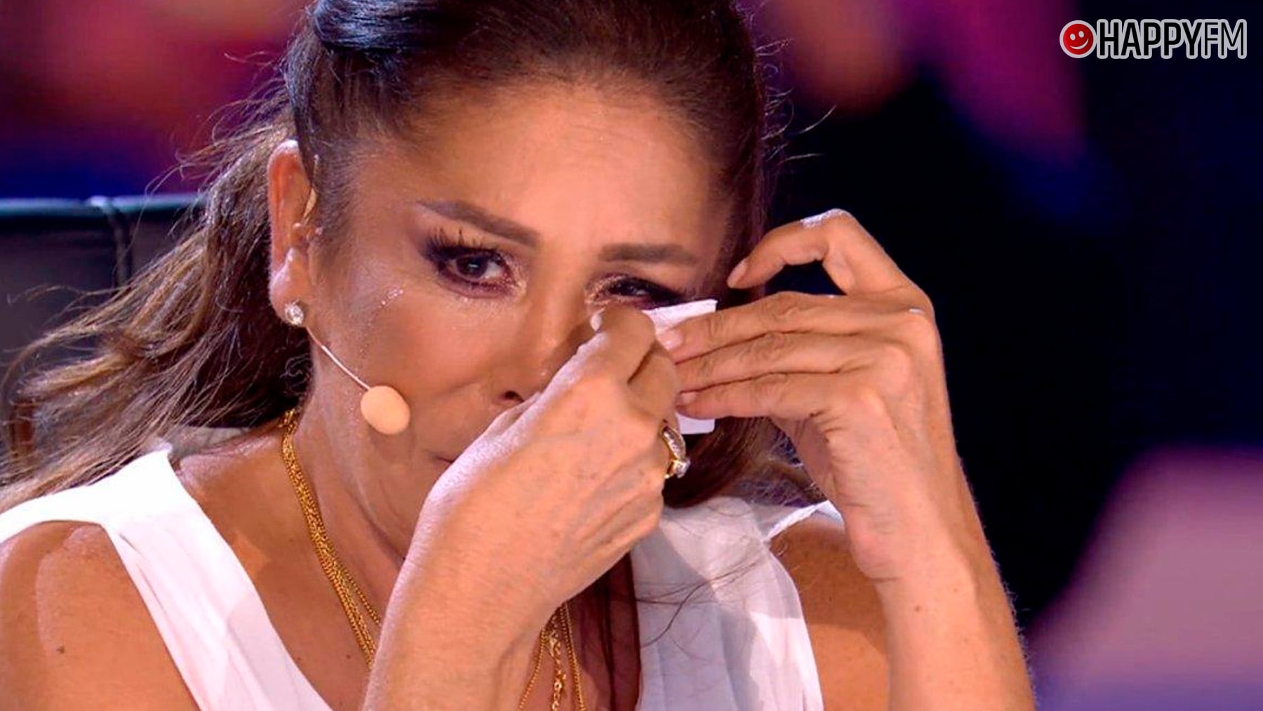 Sale a la luz el motivo por el que Isabel Pantoja no dejó de llorar en su concierto en Perú