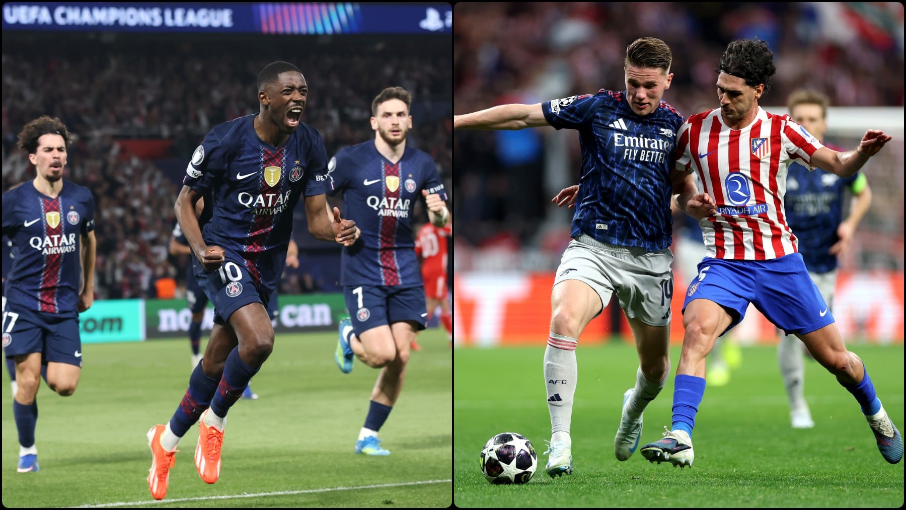 Así queda el cuadro de las semifinales de la Champions League: resultados de los partidos