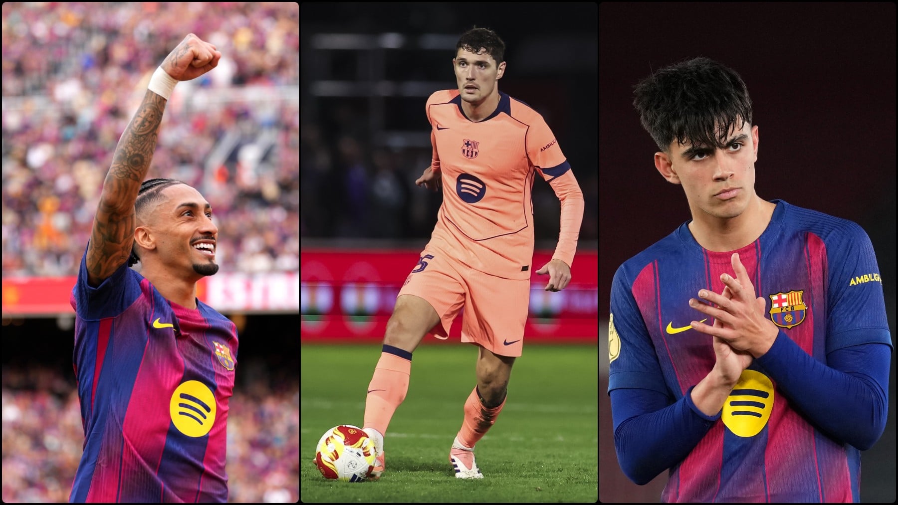El Barça recupera efectivos: Raphinha, Marc Bernal y Christensen se apuntan al Clásico