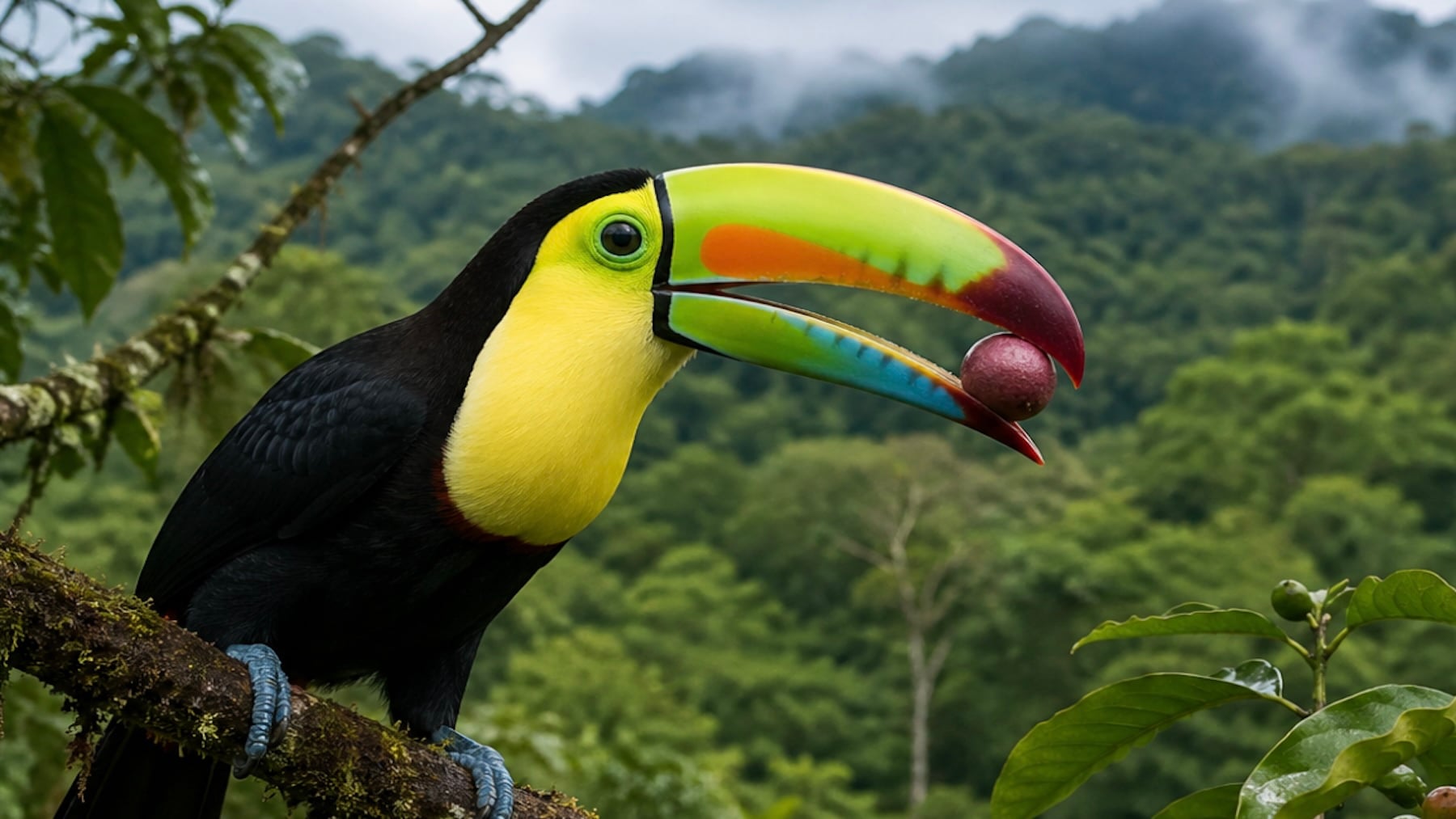 Un estudio del CSIC asegura que las aves frugívoras más grandes tienen un papel clave para regenerar bosques