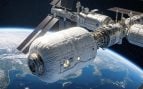 fábrica productiva en el espacio