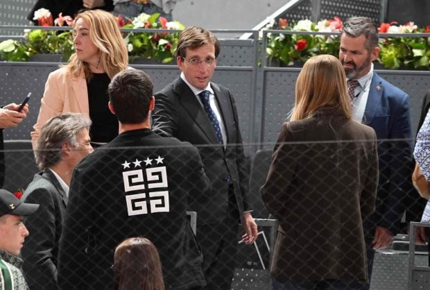 Jos&eacute; Luis Mart&iacute;nez Almeida en el Mutua Madrid Open 2026. (Foto: Europa Press)