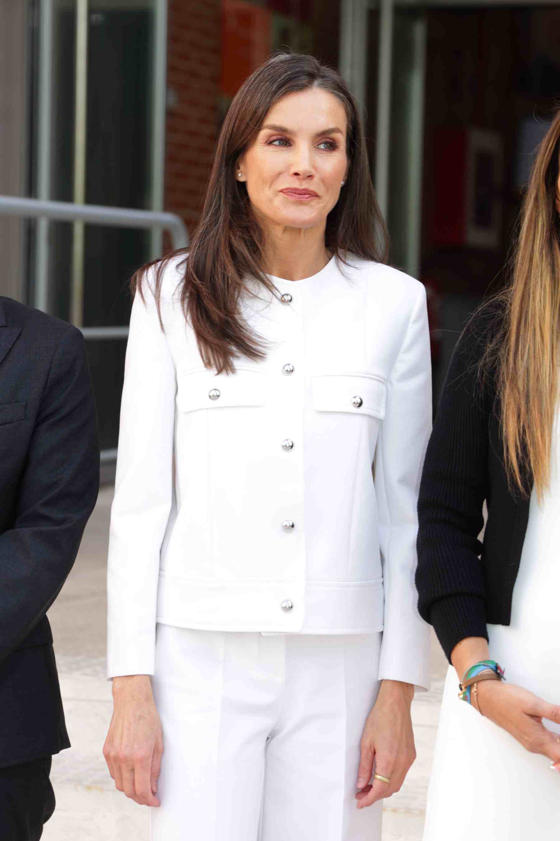 La Reina Letizia en la sede central de la Fundaci&oacute;n Secretariado Gitano. (Foto: Europa Press)
