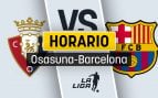 Osasuna Barcelona horario